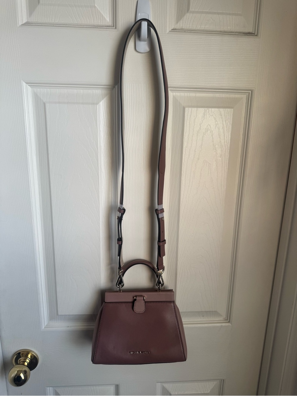 Michael Kors Gramercy Small Frame Satchel - Picture 4 of 5